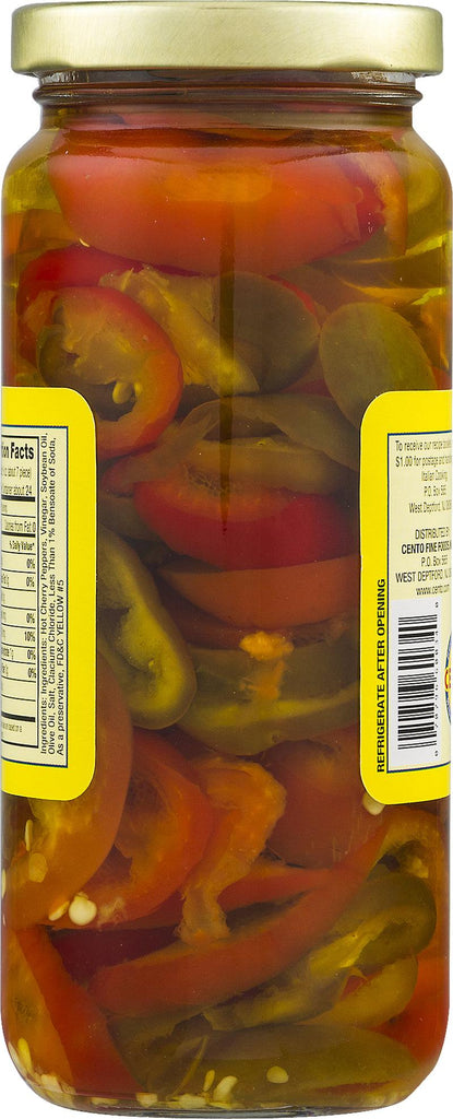 Cento Sliced in Oil Cherry Peppers