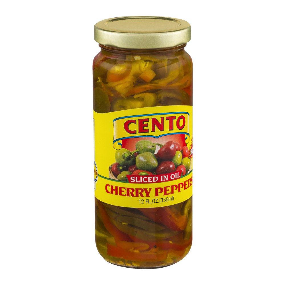 Cento Sliced in Oil Cherry Peppers