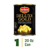 Del Monte DELUXE GOLD Pineapple Tidbits, Canned Fruit, 20 Oz Can