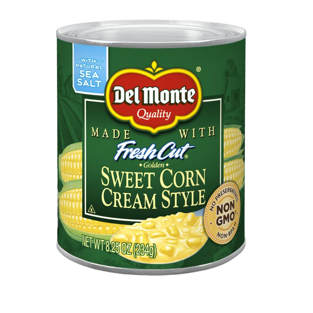 Del Monte Golden Sweet Corn Cream Style, 8.25 Oz Can