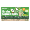 Brainiac Omega-3 Applesauce, Apple, No Sugar Added, 3.2 Oz, 10 Ct