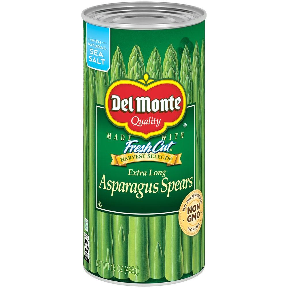 Del Monte Asparagus Spears, Canned Vegetables, 15 Oz Can