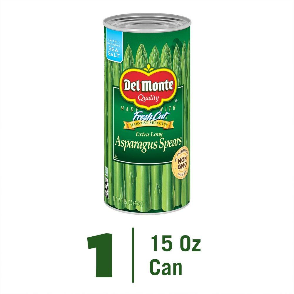 Del Monte Asparagus Spears, Canned Vegetables, 15 Oz Can