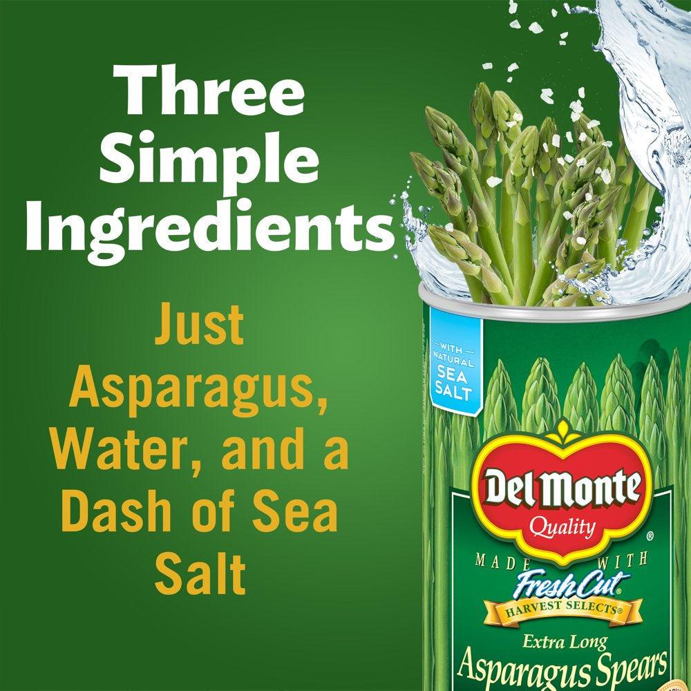 Del Monte Asparagus Spears, Canned Vegetables, 15 Oz Can