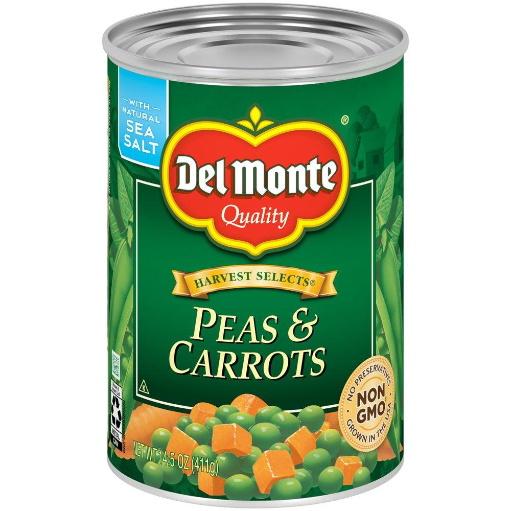 Del Monte Peas &amp; Carrots, Canned Vegetables, 14.5 Oz Can