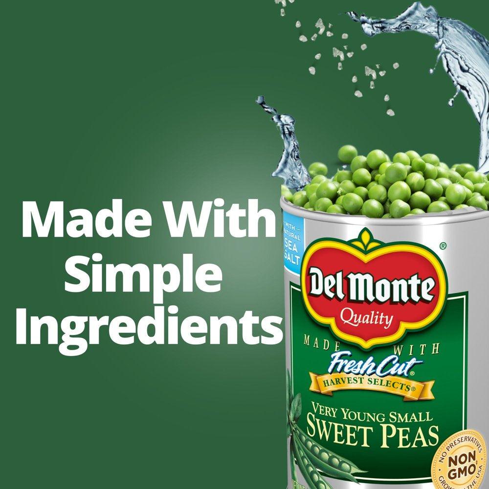 Del Monte Very Young Small Sweet Peas, 15.25 Oz Can