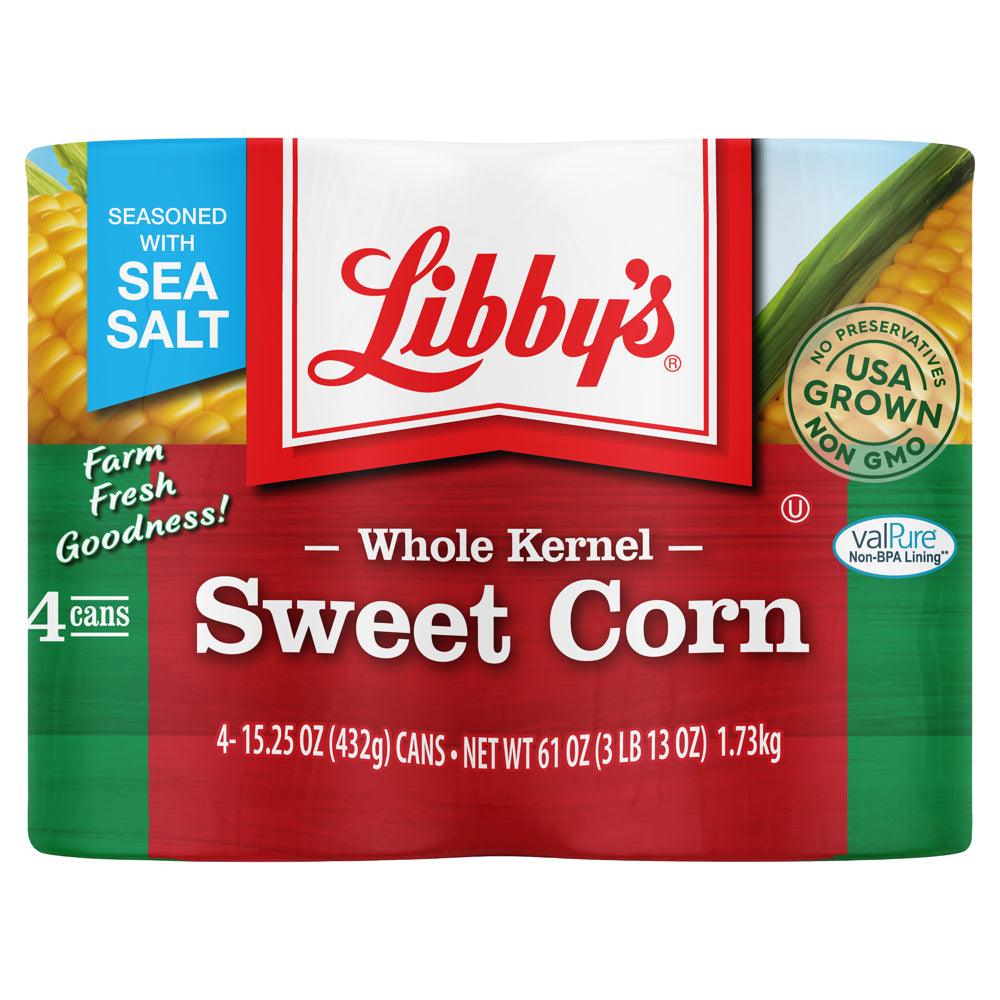 (4 Cans) Libby&#039;S Whole Kernel Sweet Corn, 15 Oz