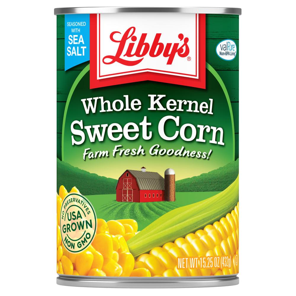 (4 Cans) Libby&#039;S Whole Kernel Sweet Corn, 15 Oz