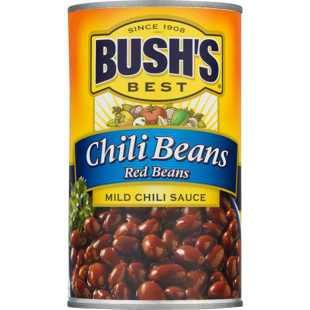 Bush&#039;S Red Chili Beans in Mild Chili Sauce, 27 Oz Can