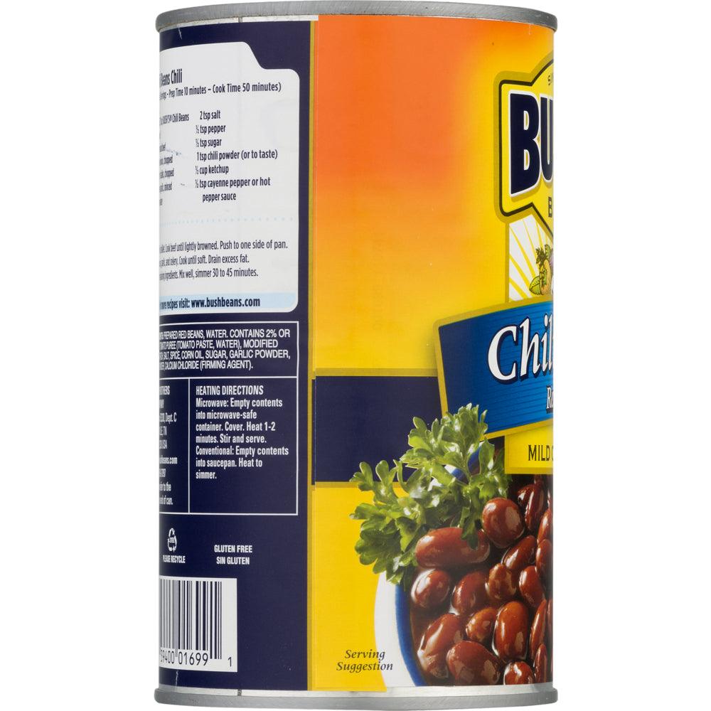 Bush&#039;S Red Chili Beans in Mild Chili Sauce, 27 Oz Can