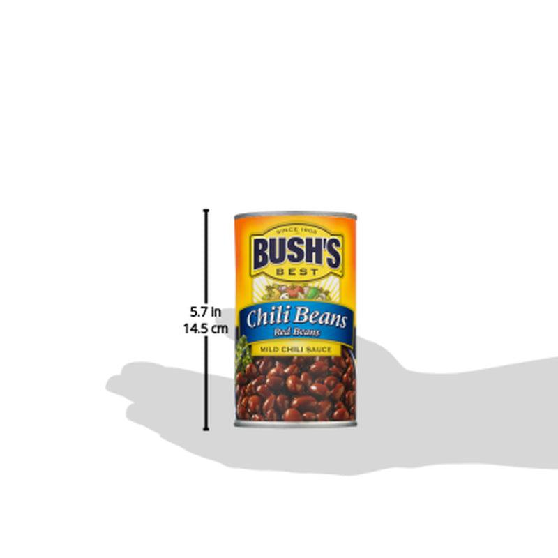 Bush&#039;S Red Chili Beans in Mild Chili Sauce, 27 Oz Can