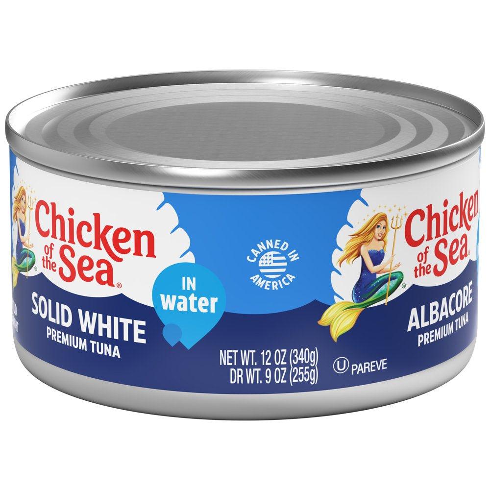 Chicken of the Sea While Albacore Tuna in Water, 12 Oz Can