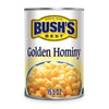 Bush&#039;S Golden Hominy, Canned and Shelf Stable, 15.5 Oz