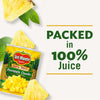 Del Monte Pineapple Chunks in 100% Juice, Canned Fruit, 20 Oz Can