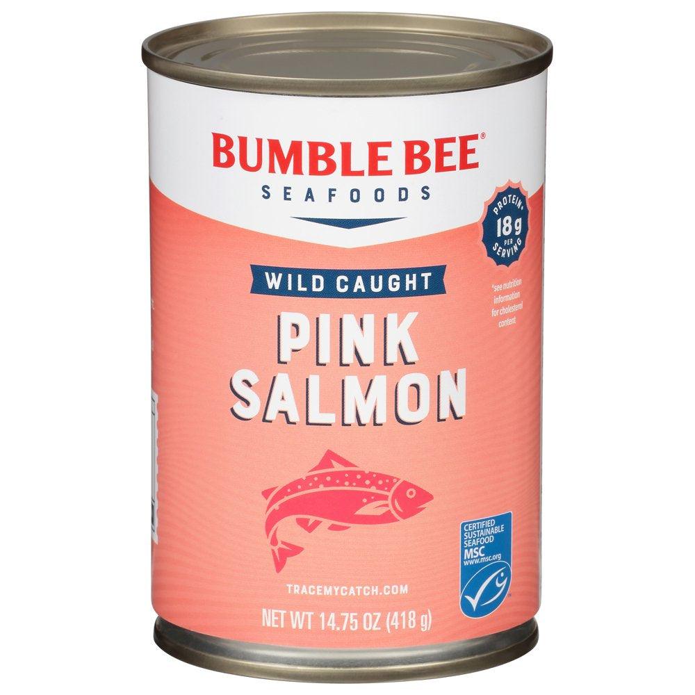 Bumble Bee Canned Pink Salmon, 14.75 Oz Can