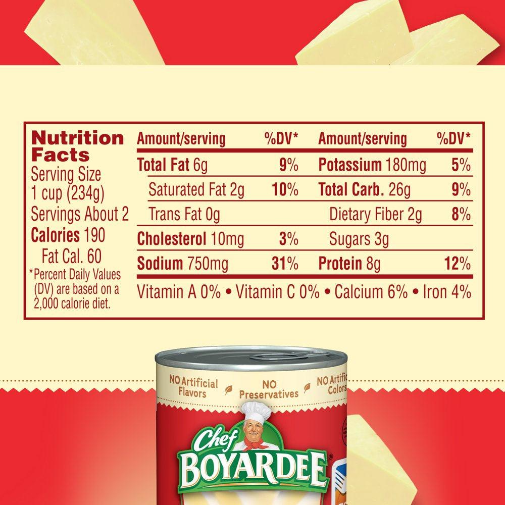 Chef Boyardee Chicken Alfredo Pasta, Microwave Pasta, 15 Oz