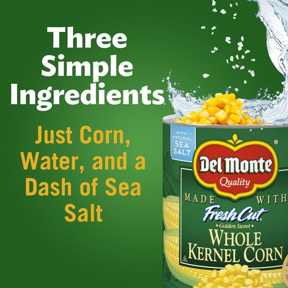 Del Monte Golden Sweet Whole Kernel Corn, 29 Oz Can