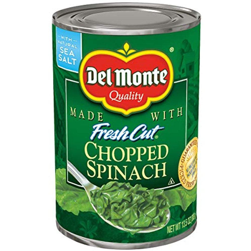 Canned Fresh Cut Chopped Spinach, 13.5 Ounce (Pack of 12)