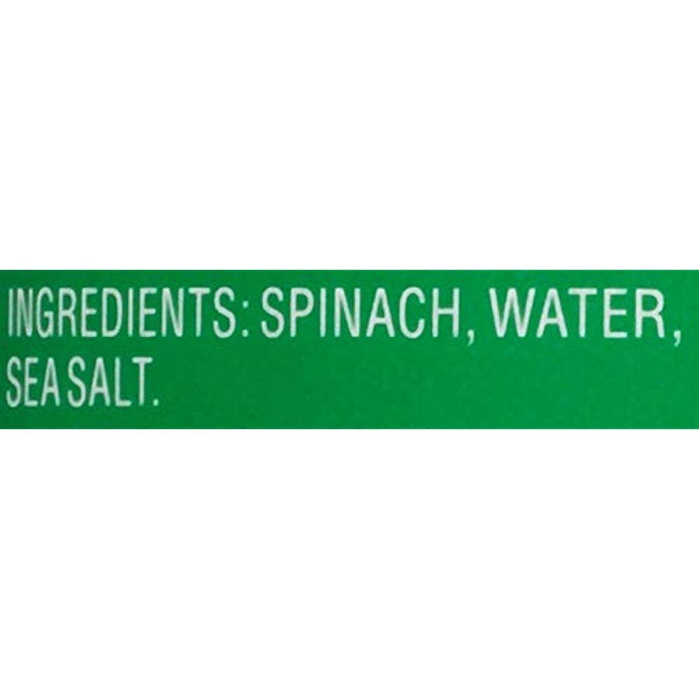 Canned Fresh Cut Chopped Spinach, 13.5 Ounce (Pack of 12)