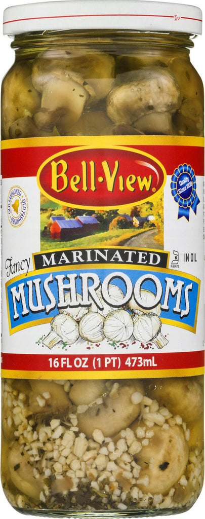 Bell-View Fancy Marinated Mushrooms in Oil, 16.0 FL OZ