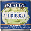 Delallo Artichoke Hearts, 13.75 Oz