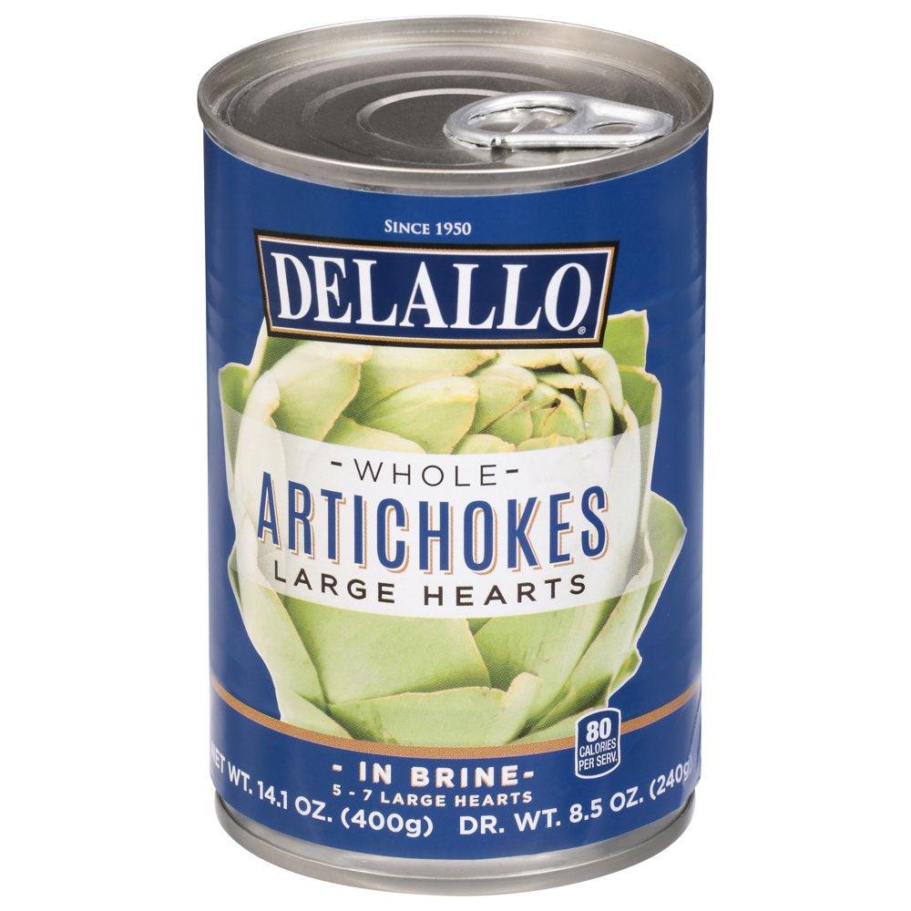 Delallo Artichoke Hearts, 13.75 Oz