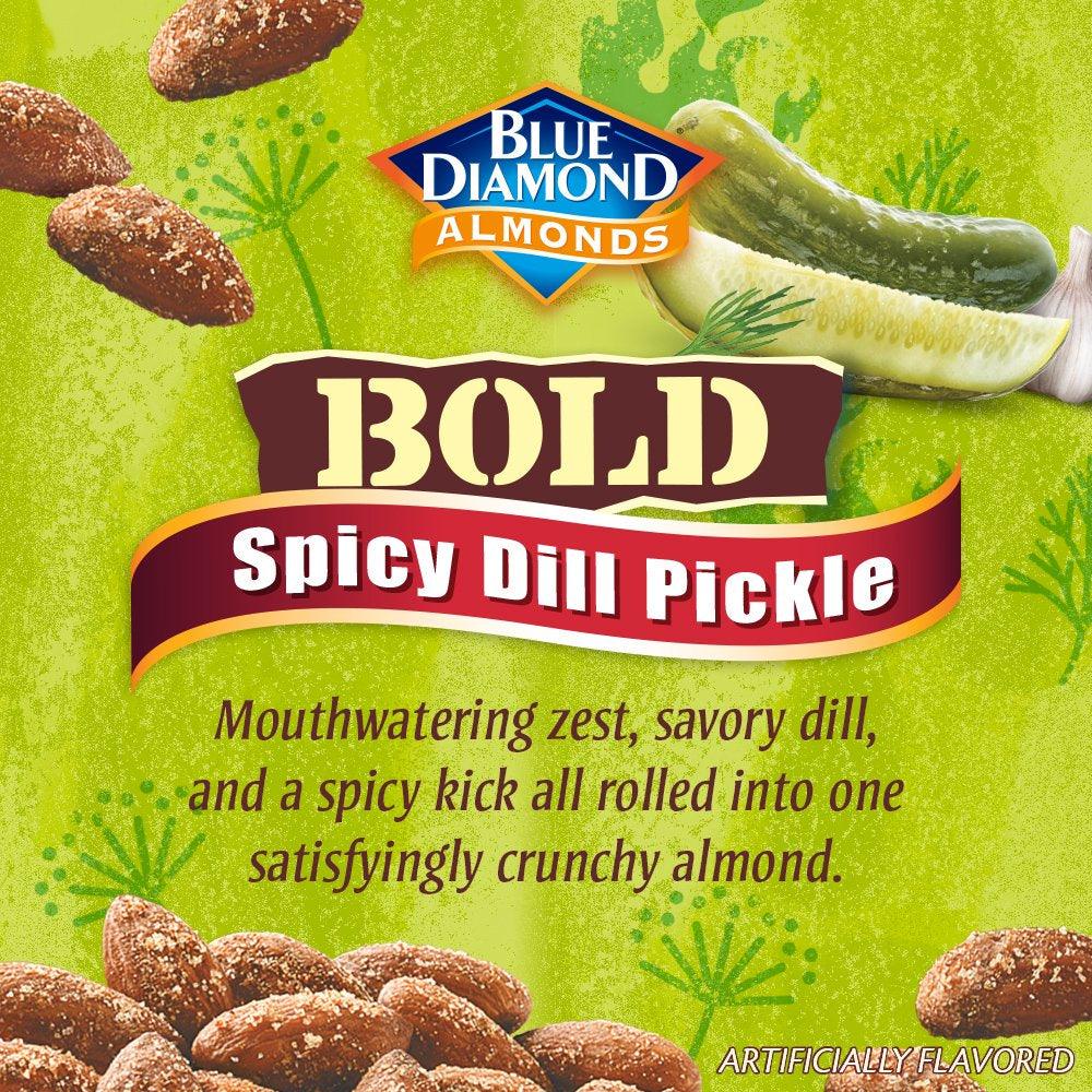 Blue Diamond Bold Spicy Dill Pickle Almonds, 6 Oz