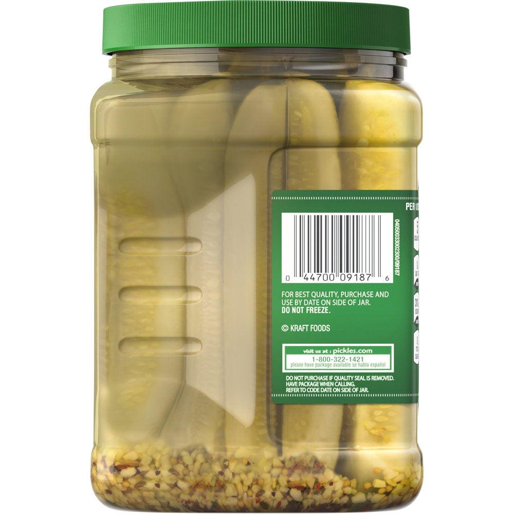 Claussen Deli-Style Kosher Dill Pickle Spears, 64 Fl. Oz. Jar