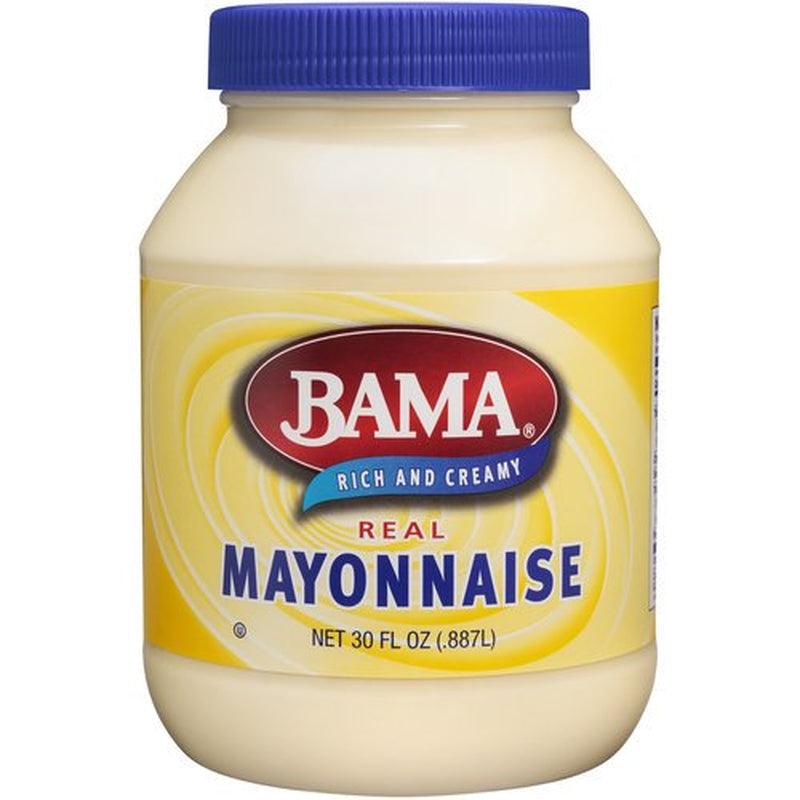 Bama Rich &amp; Creamy Real Mayonnaise, 30 Fl Oz Jar