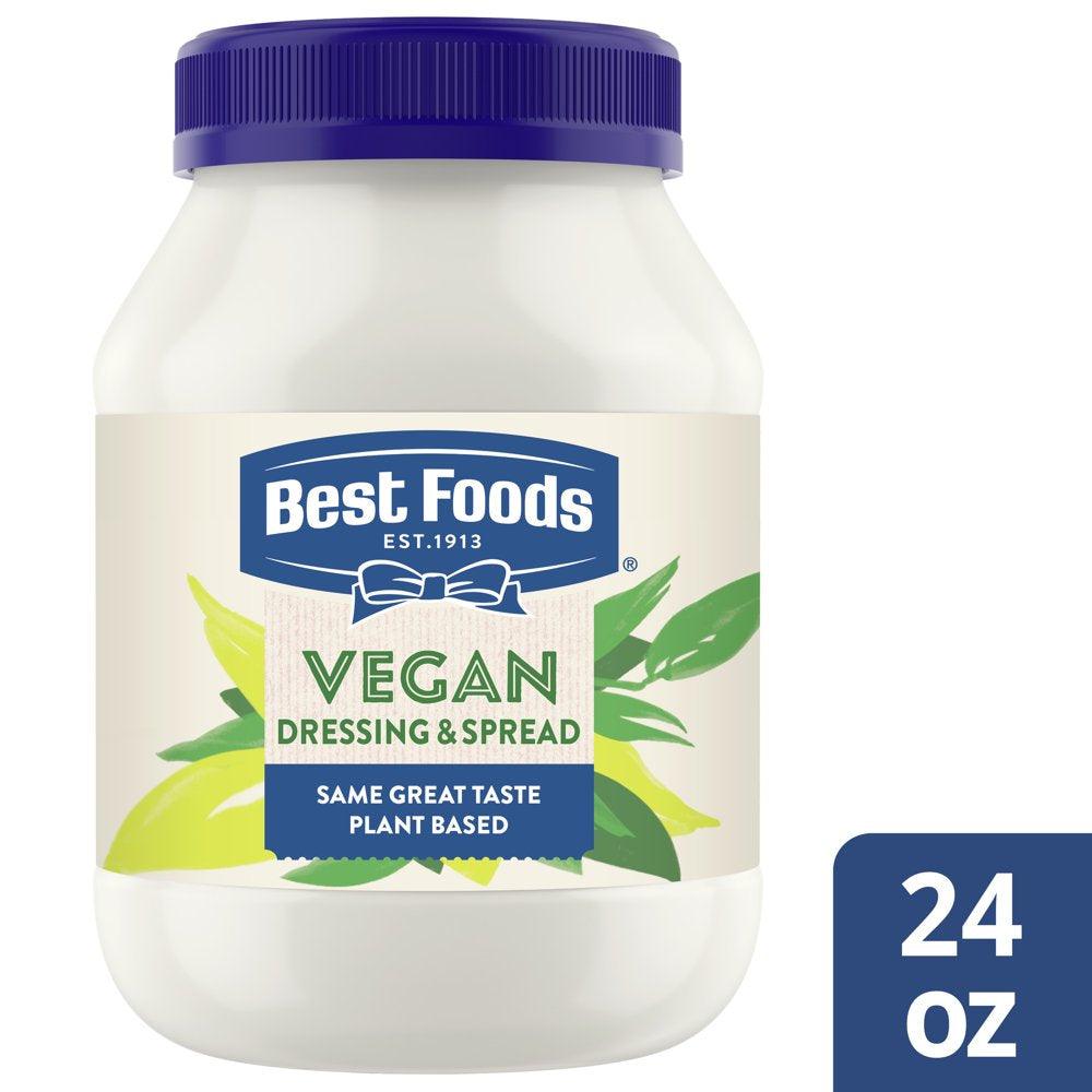 Best Foods Vegan Dressing &amp; Sandwich Spread, 24 Fl Oz