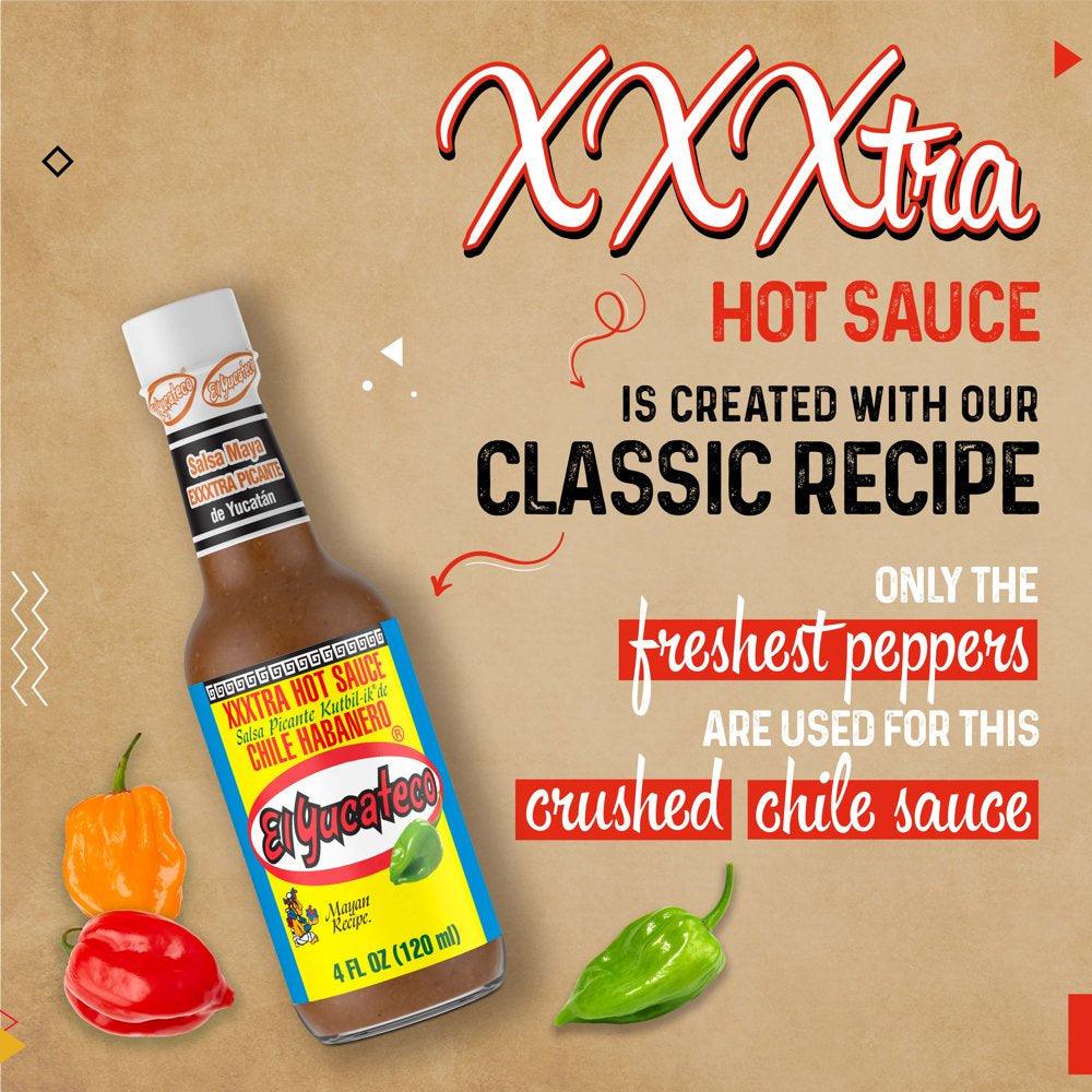 Chile Habanero Xxxtra Hot Sauce, 4 Fl Oz