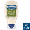 Best Foods Mayonnaise Dressing with Olive Oil Squeeze Rich in Omega 3-ALA 20 Oz