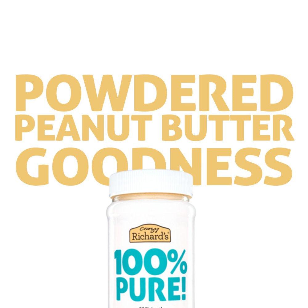 Crazy Richard&#039;S High Protein Peanut Butter Powder, 6.5Oz Jar