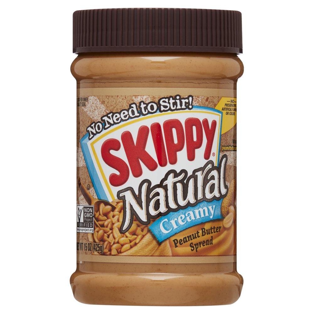 4/15OZ SKIPPY NATURAL CREAMY 4