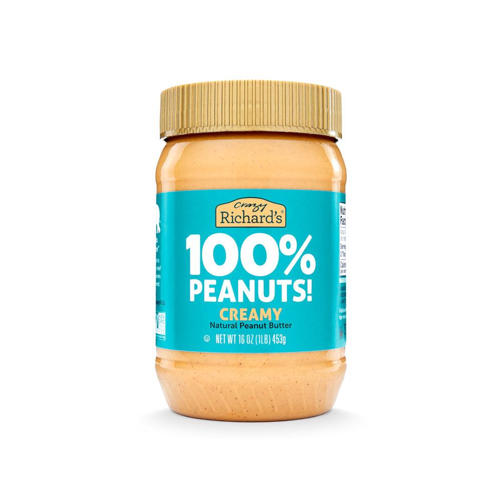 All-Natural Creamy Peanut Butter, 16 Oz