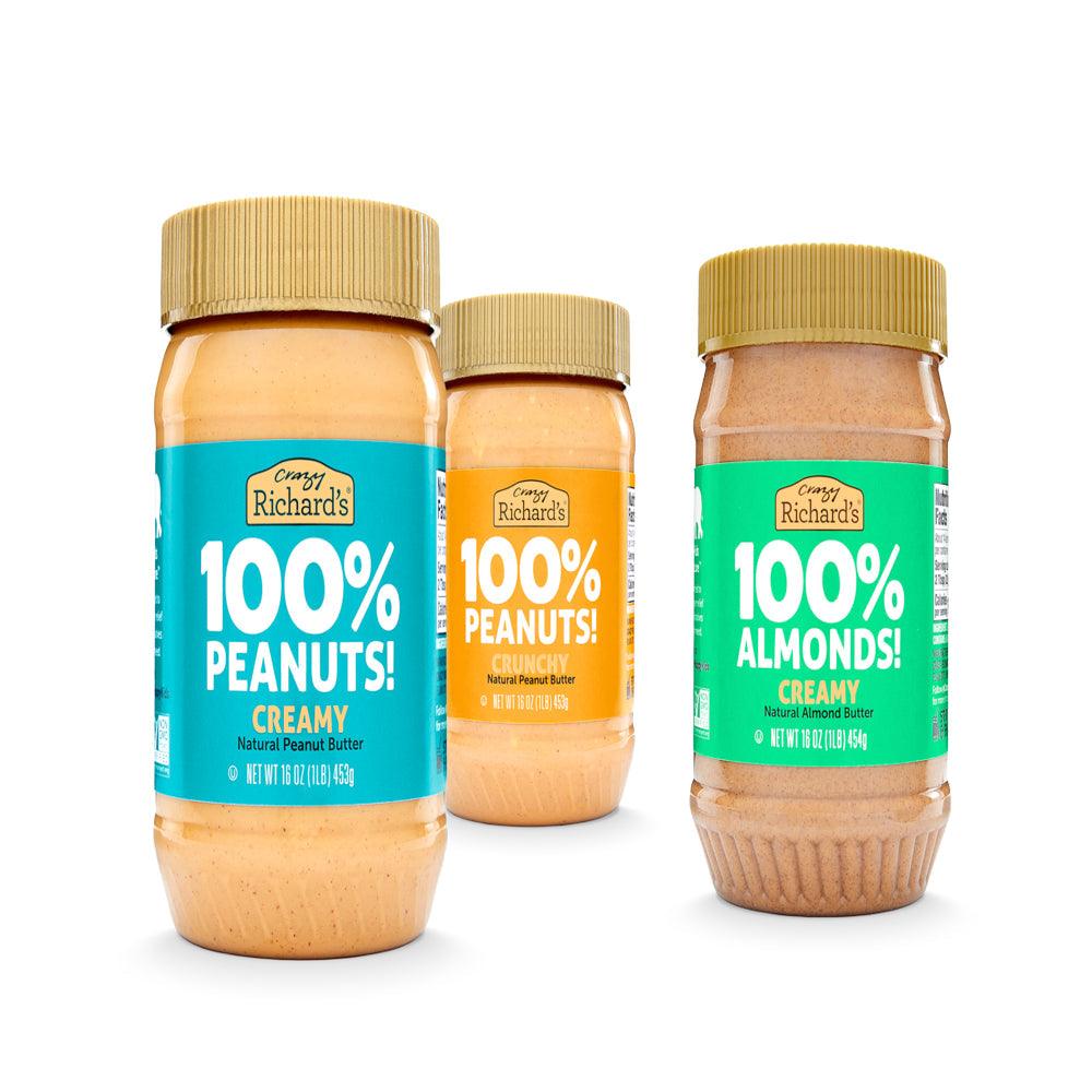 All-Natural Creamy Peanut Butter, 16 Oz