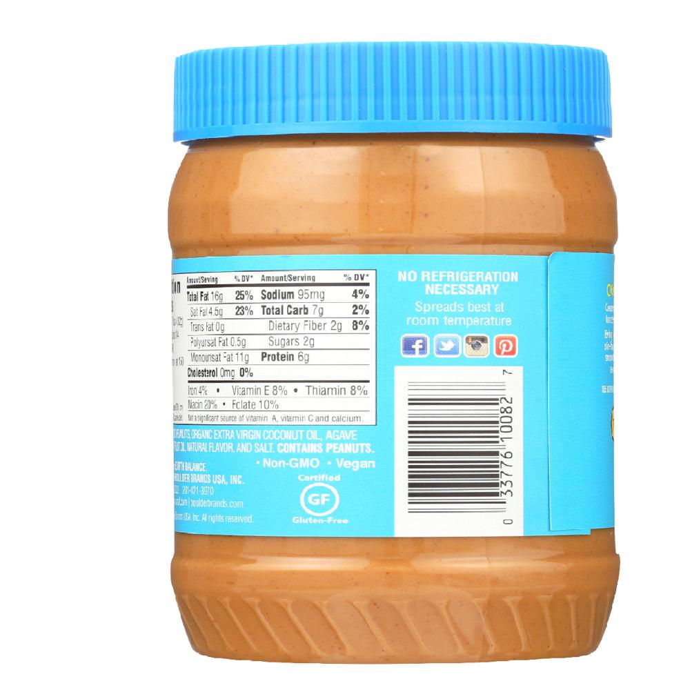 Creamy Coconut and Peanut Butter Spread, 16 OZ (Pack of 12)