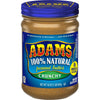 Adams Natural Crunchy Peanut Butter, 16-Oz