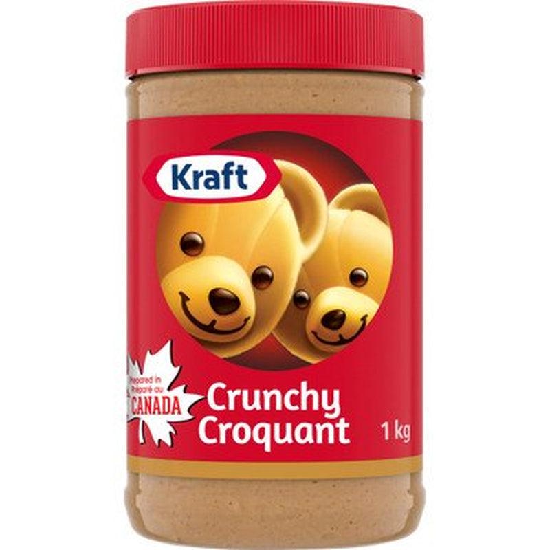 Crunchy Peanut Butter 1Kg/ 2.2 Lbs.{Imported from Canada}