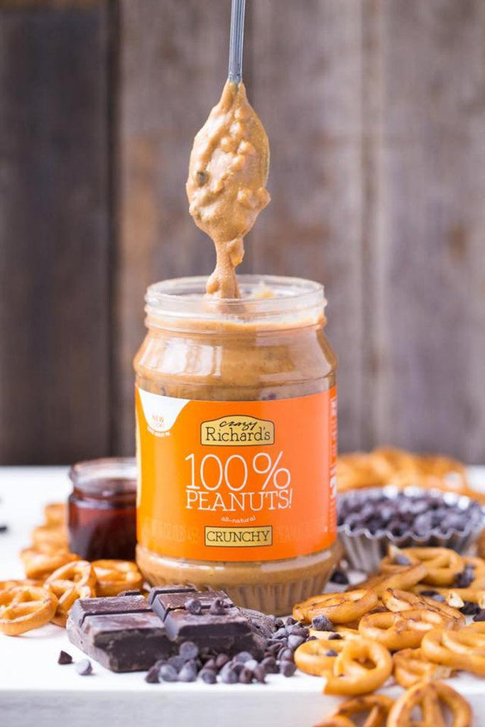 Crazy Richard&#039;S All Natural Crunchy Peanut Butter, 16 Oz [Pack of 12]