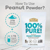 Crazy Richards Pure Peanut Butter Powder 2Lb Bag