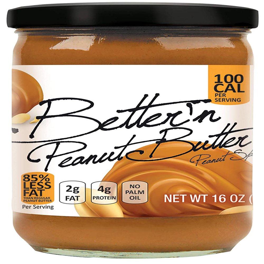 Better N Peanut Butter Peanut Butter Based Spread Gluten Free Original Creamy 16 Oz Pack of 3