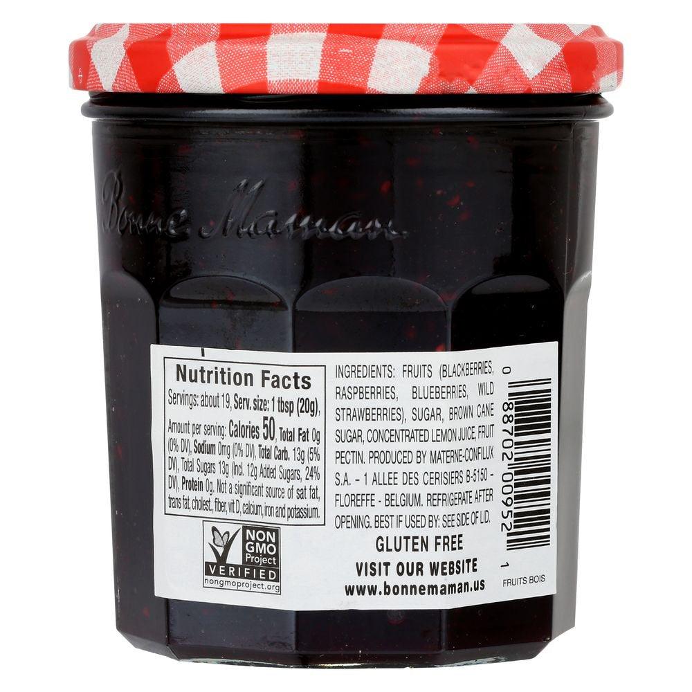 Bonne Maman Mixed Berry Fruit Preserve, 13 Ounce -- 6 per Case.