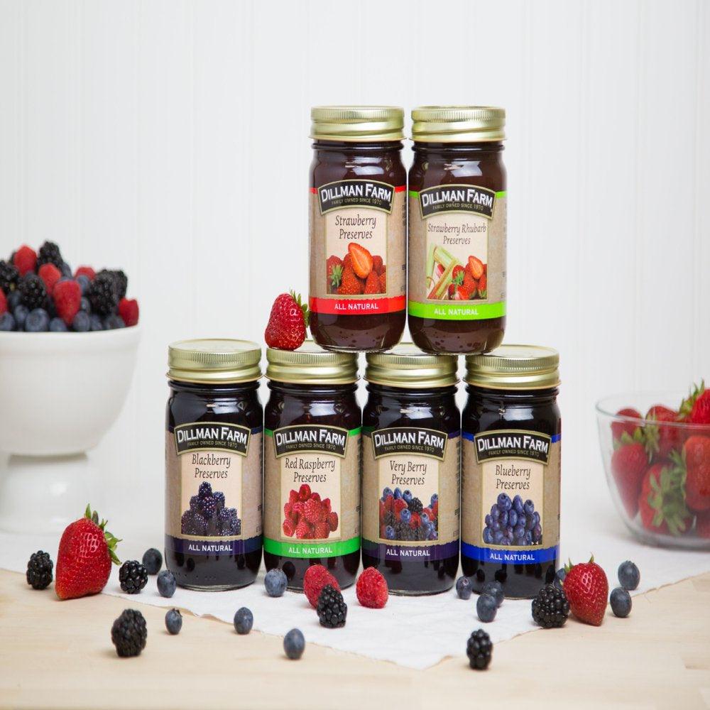 6 Piece Berrylicious Preserves Variety Pack