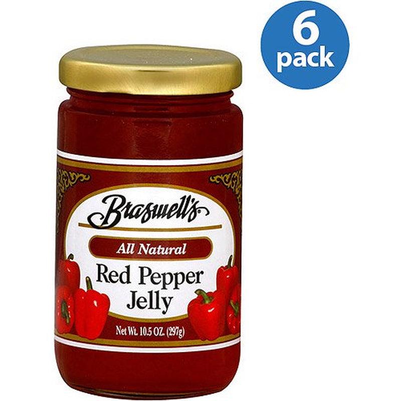 Braswell&#039;S Red Pepper Jelly, 10.5 Oz, (Pack of 6)