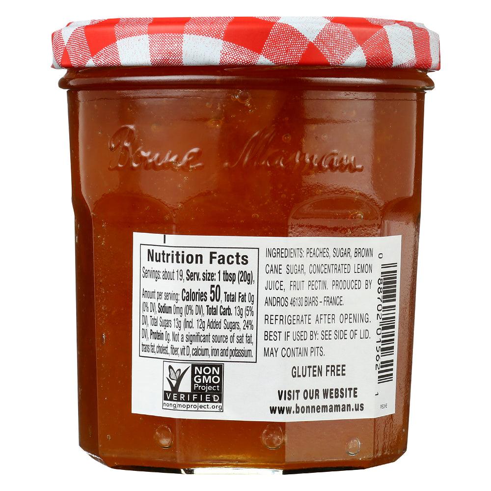 Bonne Maman Peach Preserves, 13 Oz (Pack of 6)