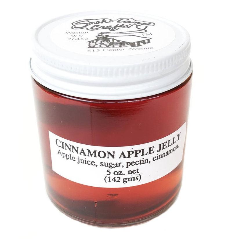 Cinnamon Apple Jelly, 5 Oz - Craft, Gourmet, Unusual Jams &amp; Jellies Made in West Virginia, USA