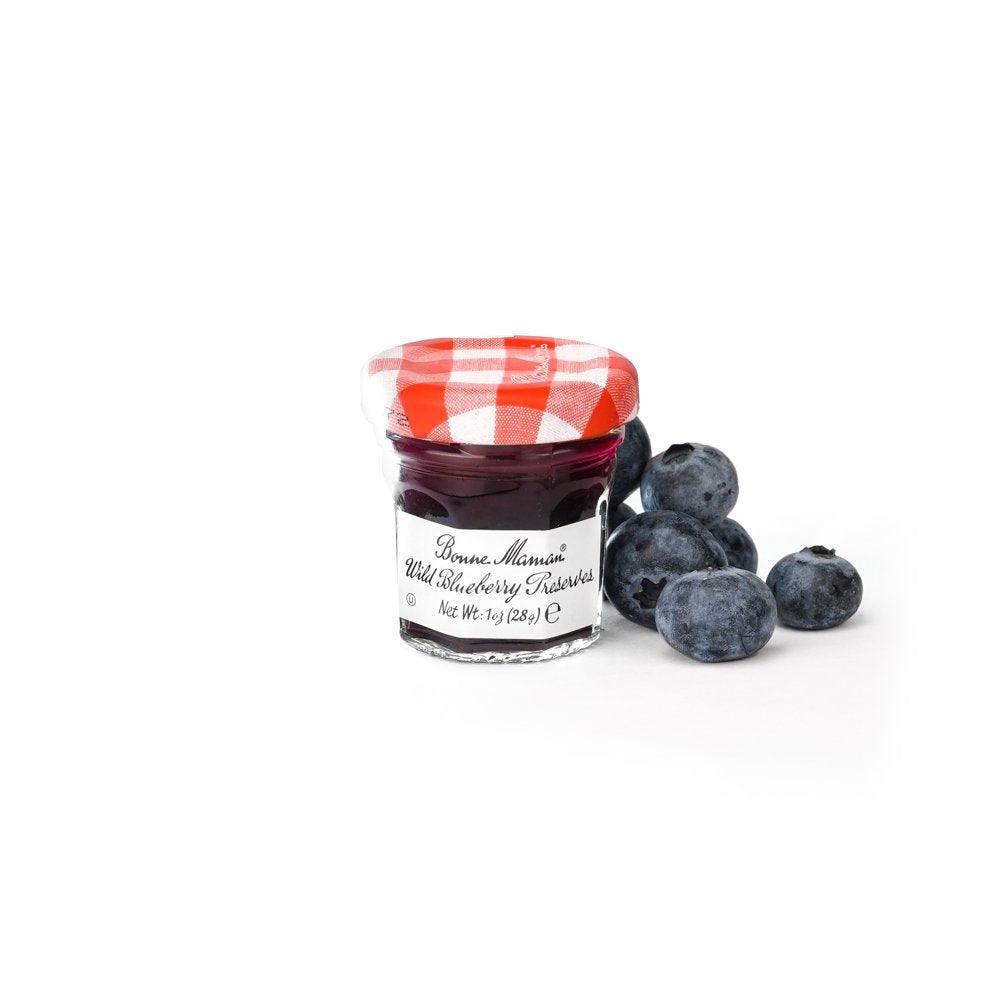 Bonne Maman Blueberry Preserves Jam Kosher - 60 Pcs X 1 Oz