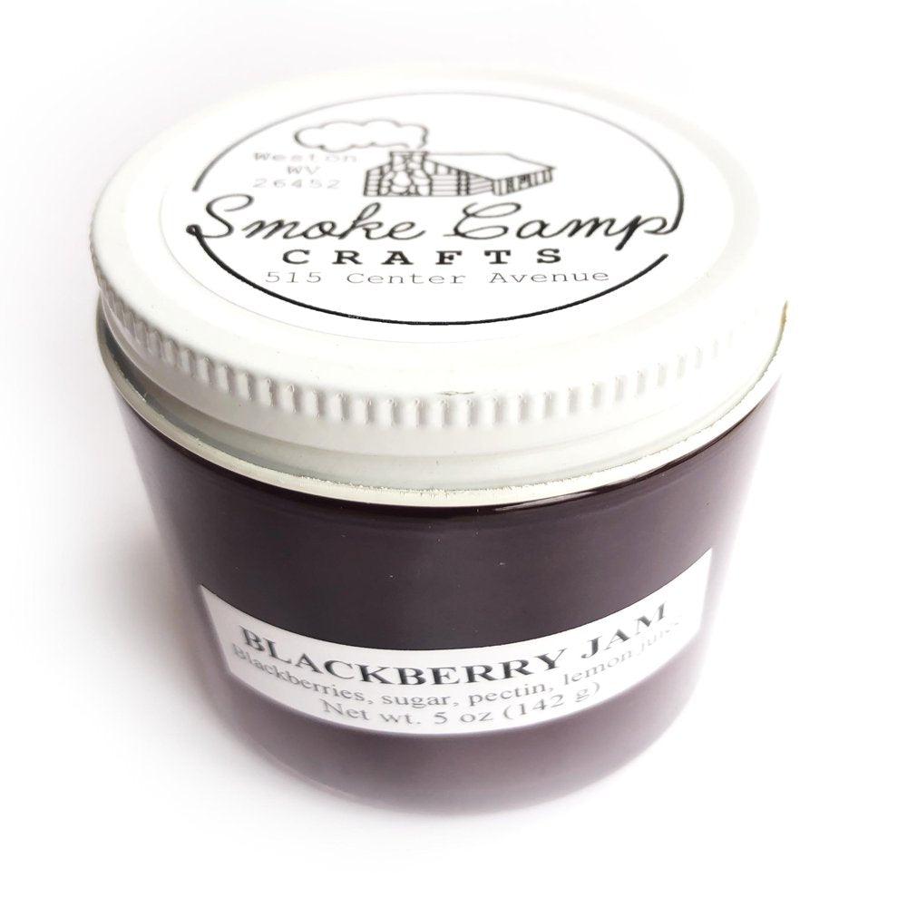 Blackberry Jam, 5 Oz - Craft, Gourmet, Unusual Jams &amp; Jellies Made in West Virginia, USA