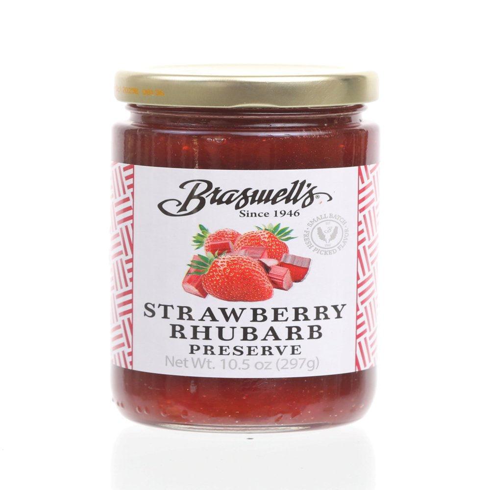 BRAWELL JELLY STRAW RHUBARB 10.5 OZ